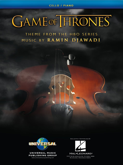 Title details for Game of Thrones Theme Arranged for Cello & Piano by Ramin Djawadi - Wait list